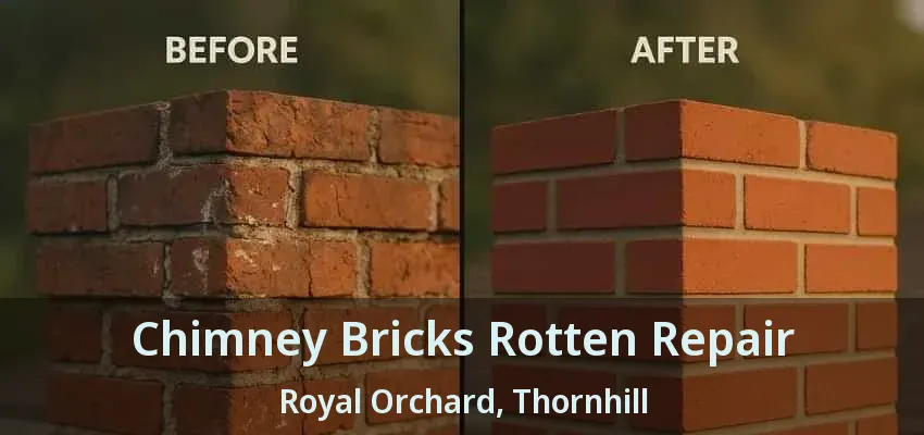 Chimney Bricks Rotten Repair Royal Orchard, Thornhill - ON