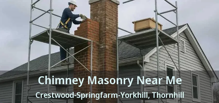 Chimney Masonry Near Me Crestwood-Springfarm-Yorkhill, Thornhill - ON