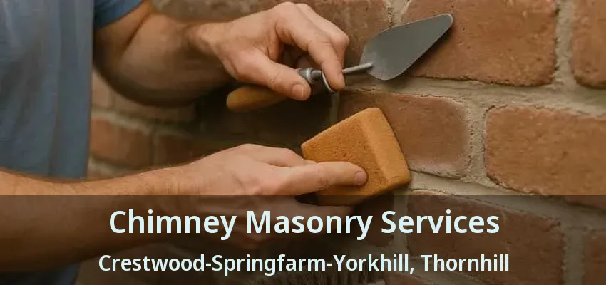 Chimney Masonry Services Crestwood-Springfarm-Yorkhill, Thornhill - ON
