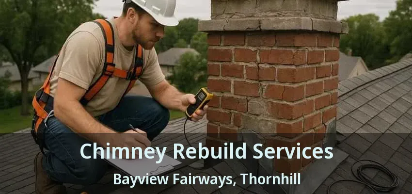 Chimney Rebuild Services Bayview Fairways, Thornhill - ON