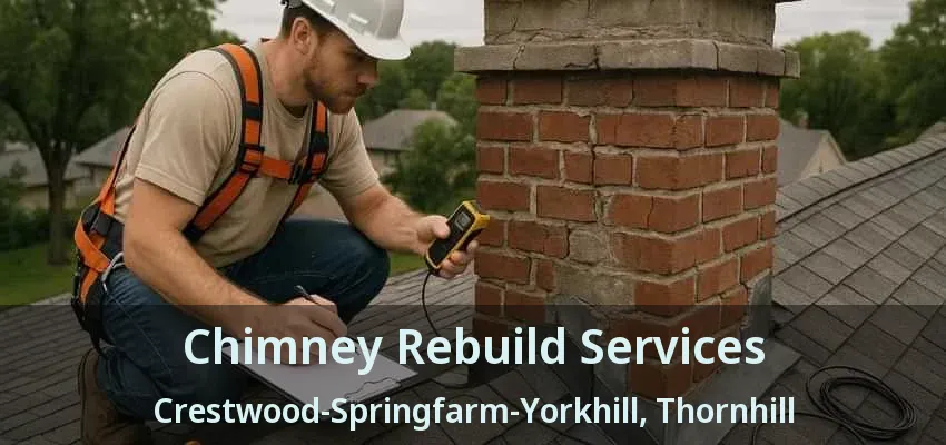 Chimney Rebuild Services Crestwood-Springfarm-Yorkhill, Thornhill - ON