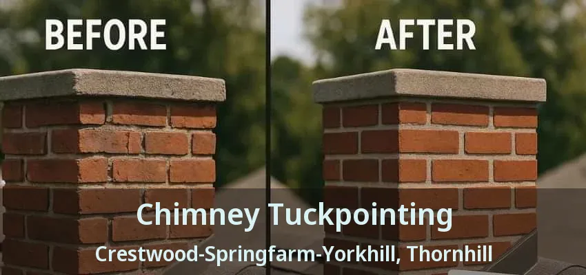 Chimney Tuckpointing Crestwood-Springfarm-Yorkhill, Thornhill - ON