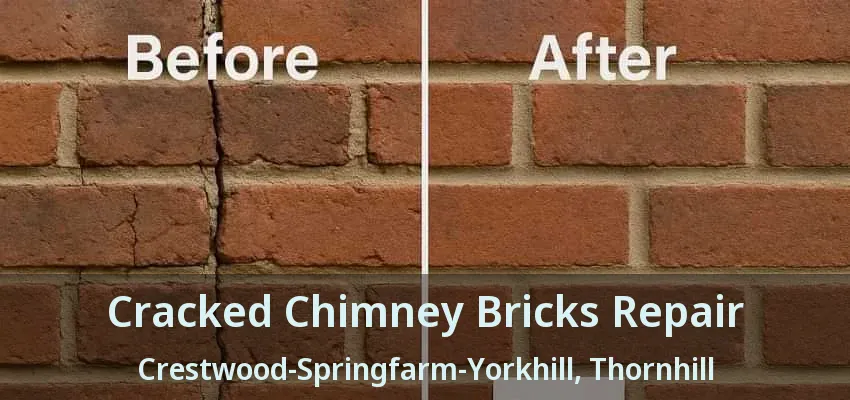 Cracked Chimney Bricks Repair Crestwood-Springfarm-Yorkhill, Thornhill - ON