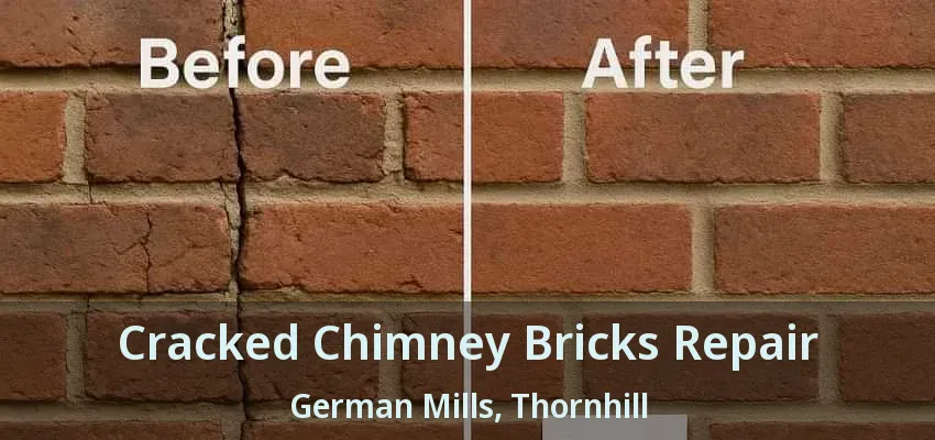 Cracked Chimney Bricks Repair German Mills, Thornhill - ON