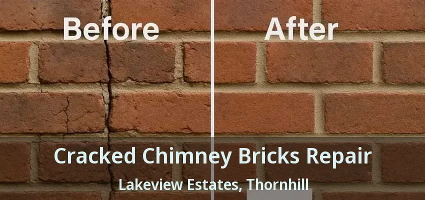 Cracked Chimney Bricks Repair Lakeview Estates, Thornhill - ON