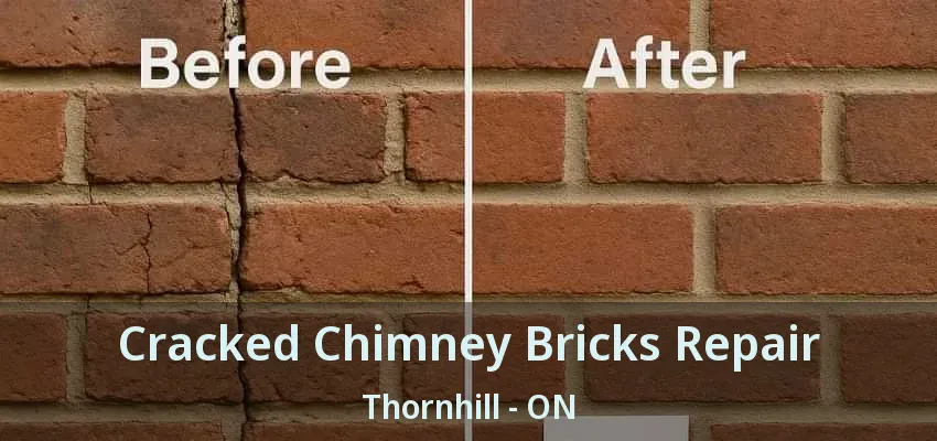 Cracked Chimney Bricks Repair Thornhill - ON