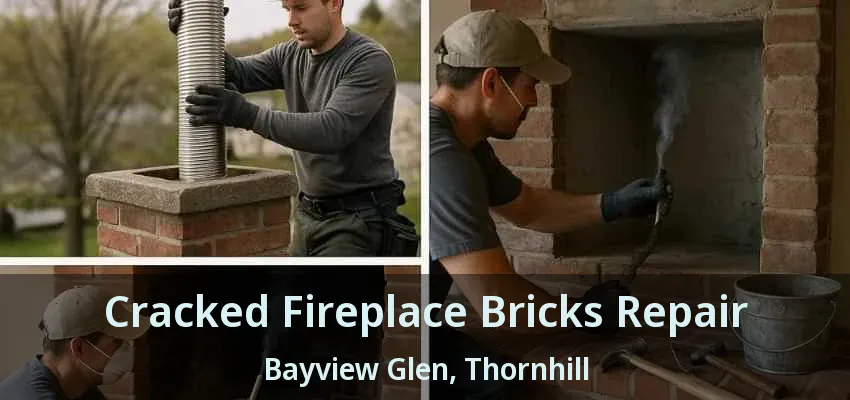 Cracked Fireplace Bricks Repair Bayview Glen, Thornhill - ON