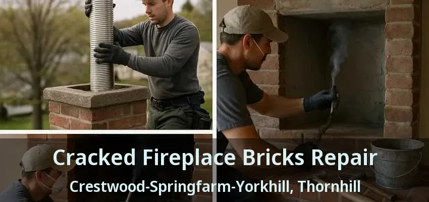 Cracked Fireplace Bricks Repair Crestwood-Springfarm-Yorkhill, Thornhill - ON