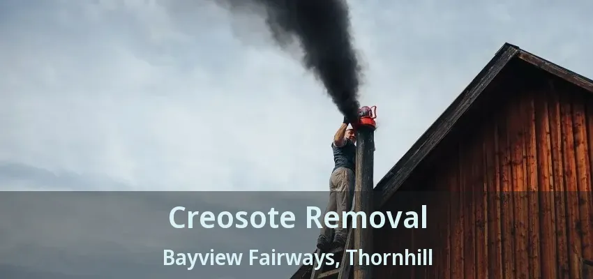 Creosote Removal Bayview Fairways, Thornhill - ON