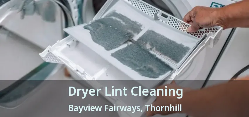 Dryer Lint Cleaning Bayview Fairways, Thornhill - ON