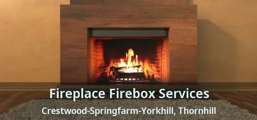 Fireplace Firebox Services Crestwood-Springfarm-Yorkhill, Thornhill - ON
