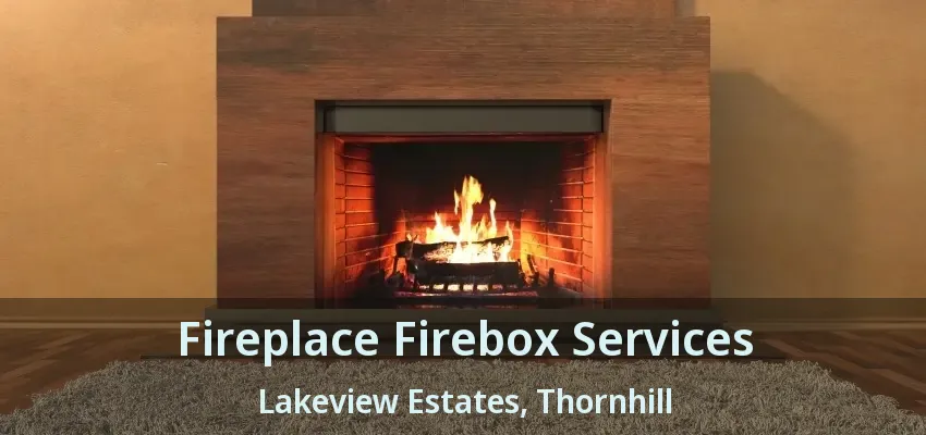 Fireplace Firebox Services Lakeview Estates, Thornhill - ON