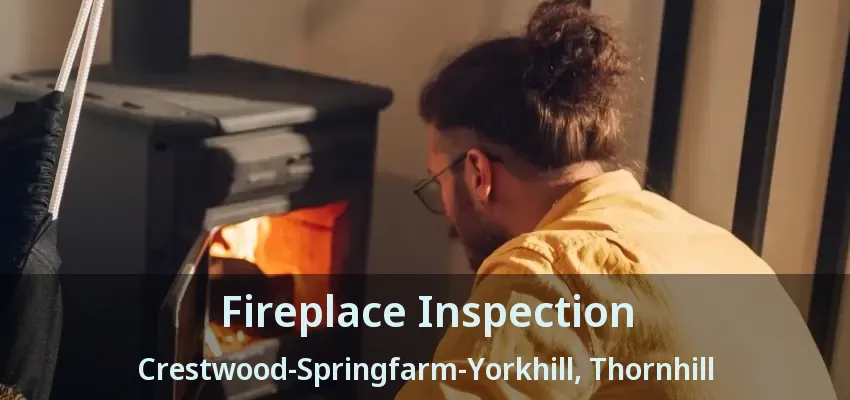 Fireplace Inspection Crestwood-Springfarm-Yorkhill, Thornhill - ON