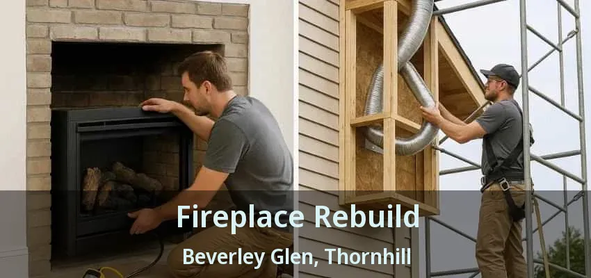 Fireplace Rebuild Beverley Glen, Thornhill - ON