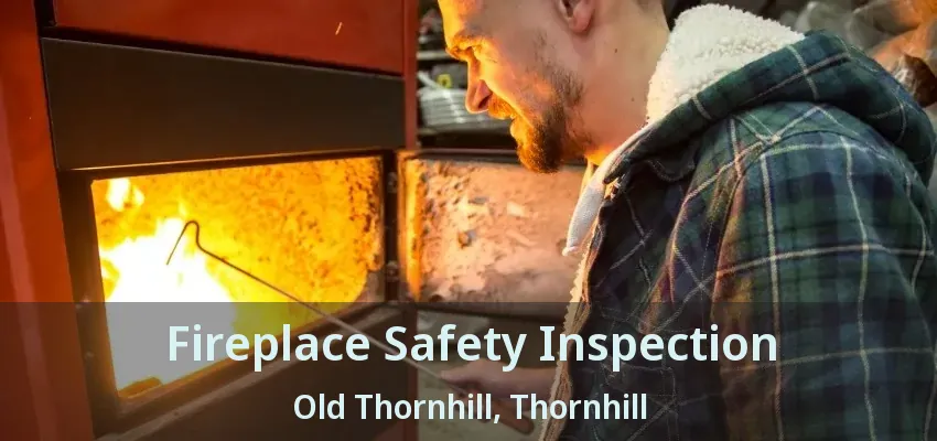 Fireplace Safety Inspection Old Thornhill, Thornhill - ON