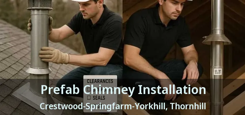 Prefab Chimney Installation Crestwood-Springfarm-Yorkhill, Thornhill - ON