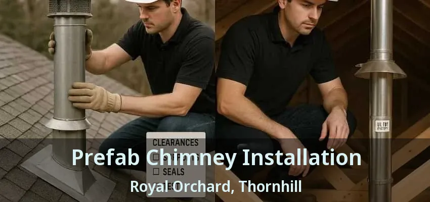 Prefab Chimney Installation Royal Orchard, Thornhill - ON