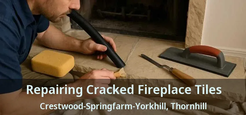 Repairing Cracked Fireplace Tiles Crestwood-Springfarm-Yorkhill, Thornhill - ON
