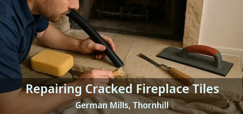Repairing Cracked Fireplace Tiles German Mills, Thornhill - ON