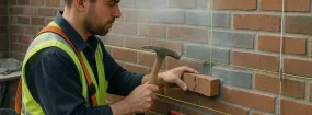 Cracked Chimney Bricks Repair Langstaff, Thornhill